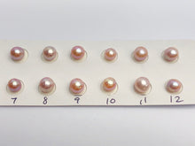 6-7mm Pairs Edison Matched Pearls, AA, Near Round, Natural Color (596)