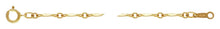18" Dapped Bar Chain 1.3mm, 14k gold filled. Made in USA. #401242018L