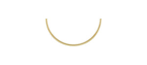 2.0x56.0mm (1.7mm) Curved Tube, 14K Gold Filled, Made in USA. #40201328