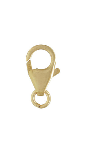 Large Trigger Clasp (7.0x12.0mm) w/Ring GP, 14k gold filled. #4001870R