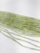 HALF OFF SALE - Prehnite Gemstone Beads, Full Strand, Semi Precious Gemstone, 13"