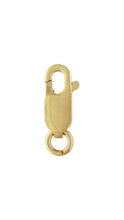 Lobster Claw #3 (4.5x12.0mm) w/Ring GP,  14k gold filled. #4001430R