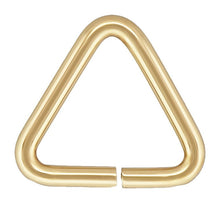 Triangle Jump Ring 22ga .025x.200" (0.64x5.0mm), 14k gold filled. Made in USA. #4004418TR