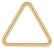 Triangle Jump Ring 19.5ga .035x.394" (0.89x10.0mm), 14k gold filled. Made in USA. #4004420TR