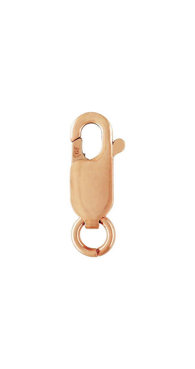 Lobster Claw #3 (4.5x12.0mm) w/Ring RGP, 14k gold filled. #4801430R