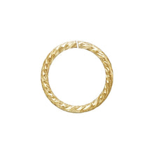 Sparkle Jump Ring .030x.260" (0.76x6.5mm), 14k gold filled.  #4004484P1