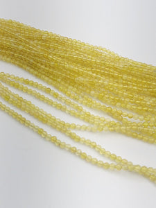 HALF OFF SALE - Yellow Opal Gemstone Beads, Full Strand, Semi Precious Gemstone, 13"