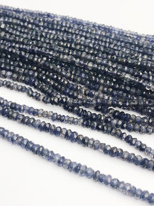 HALF OFF SALE - Lapis Gemstone Beads, Full Strand, Semi Precious Gemstone, 13"