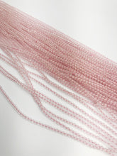HALF OFF SALE - Rose Quartz Gemstone Beads, Full Strand, Semi Precious Gemstone, 13"