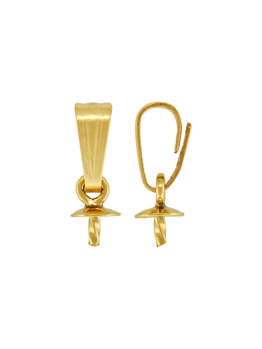3.0mm Cup & Twist Peg Pendant, 14k gold filled.  #4005881P