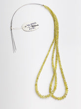 HALF OFF SALE - Natural Yellow Diamond Gemstone Beads, Full Strand, 14"