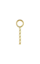 Screw Eye w/6.5mm Peg GP, 14k gold filled. Made in USA. #4020011