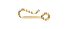 14.25mm Hook 18ga .040" (1.0mm), 14k gold filled. Made in USA. #4003835H