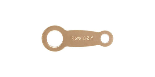 Japanese Quality Tag, 14k gold filled.  #4803780J