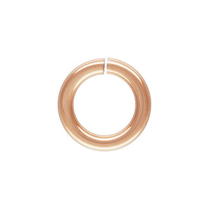 Jump Ring C&L 18ga (1.0x5.8mm), 14k gold filled. Made in USA #4804523