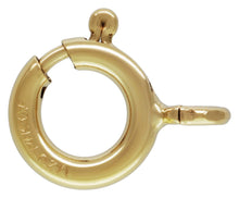 8.0mm Spring Ring w/Open Ring GP, 14k gold filled. #4002480
