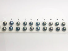 Tahitian Matched Pairs Loose Pearls, AA 11-12mm, Round Multi Colors, #639