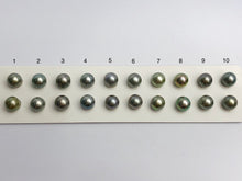 9mm Tahitian Pearls Round, AA, Loose Matched Pairs 9mm (589)