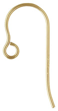 Micro Ear Wire .020" (0.51mm),  14k gold filled. #4006480