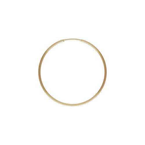 1.25x38mm Endless Hoop, 14k gold filled, #4011740