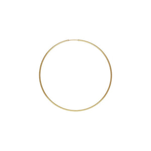 1.25x65mm Endless Hoop, 14k gold filled. Made in USA. #4011765