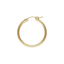 2.3x29.0mm Eurowire Hoop, 14k gold filled. Made in USA. #4011529