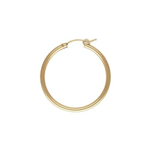 2.3x35.0mm Eurowire Hoop, 14k gold filled. Made in USA. #4011535