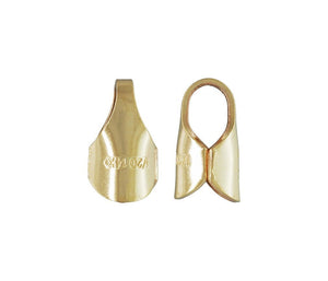 3.0mm ID Round Endcap, 14k gold filled. Made in USA. #4002930