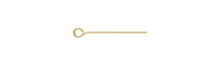 Eyepin 22ga .025x.75"(0.64x19.05mm), 14k gold filled. Made in USA. #4005468
