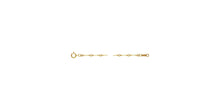 18" Dapped Bar Chain 1.3mm, 14k gold filled. Made in USA. #401242018L