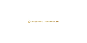 18" Dapped Bar Chain 1.3mm, 14k gold filled. Made in USA. #401242018L
