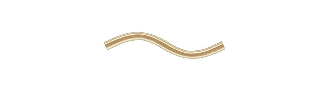 1.5x20.0mm S Tube, 14K Gold Filled, Made in USA. #4020041