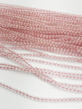 HALF OFF SALE - Rose Quartz Gemstone Beads, Full Strand, Semi Precious Gemstone, 13"