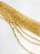 HALF OFF SALE - Citrine Gemstone Beads, Full Strand, Semi Precious Gemstone, 13"