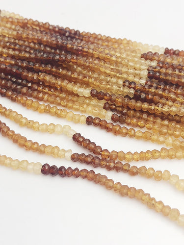 HALF OFF SALE - Multi Hasonite Gemstone Beads, Full Strand, Semi Precious Gemstone, 13