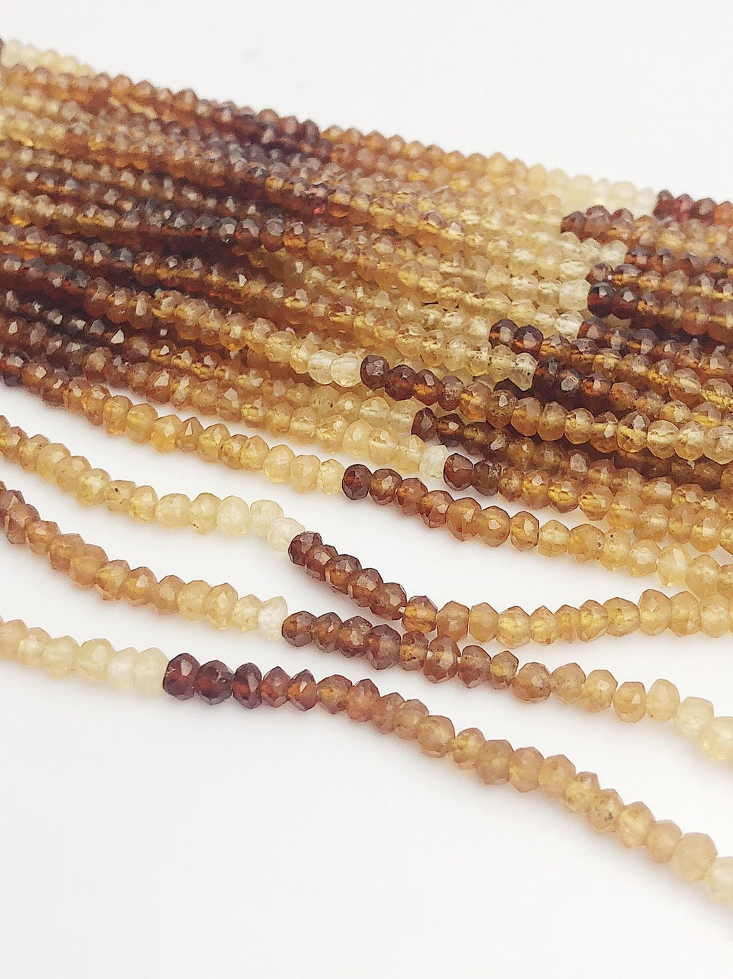 HALF OFF SALE - Multi Hasonite Gemstone Beads, Full Strand, Semi Precious Gemstone, 13