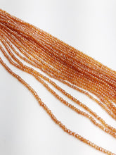 HALF OFF SALE - Coated Coraline Gemstone Beads, Full Strand, Semi Precious Gemstone, 13"