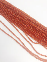 HALF OFF SALE - Coraline Gemstone Beads, Full Strand, Semi Precious Gemstone, 13"