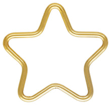 15.0mm Star Jump Ring (0.89mm wire),  14k gold filled. Made in USA. #4008352