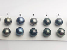 Tahitian Matched Pairs Loose Pearls, AA 11-12mm, Round Multi Colors, #639