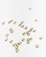 100pcs, 14k Gold Filled Grommets in 2mm and 3mm, packs of 100 pcs, Made in USA