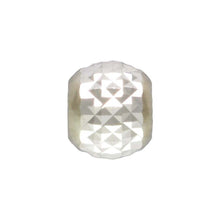 2.5mm Pyramid Cut Bead 1.2mm Hole, Sterling Silver. Made in USA. #5004625P