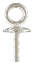 3mm Cup & Peg Drop w/2.5mm Ring, Sterling Silver. #5005881D