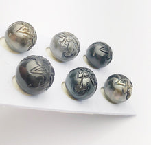 Carved Cupid Tahitian Pearl 12-14mm (756)