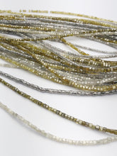 Diamond, Box cut, Genuine Diamonds, Gemstone Beads, All Natural Color, Full Strand, 14"