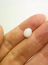 Tridacna White Clam Pearl Loose 8.59mm x 7.24mm No. 34