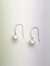 Japanese Akoya Pearl Earrings on Sterling Silver French Hooks, 6.5-7mm or 7-7.5mm (819)