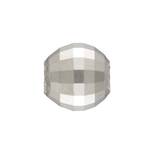 4.0mm Mirror Bead 1.5mm Hole, Sterling Silver. Made in USA. #5004640D