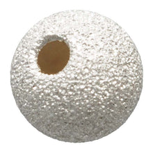 4.0mm Stardust Bead Light 1.1mm Hole, Sterling Silver. Made in USA. #5001204LS
