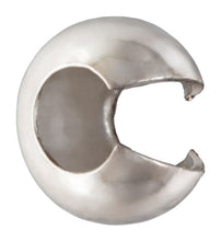 4.0mm Crimp Cover AT,  Sterling Silver. Made in USA. #5004840CCB100